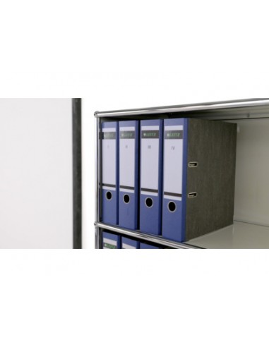 Funda multitaladro leitz con fuelle din a4 con refuerzo 170 mc cristal pack de 10 unidades