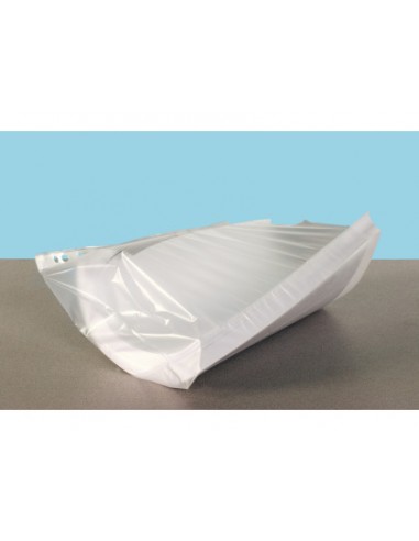Funda multitaladro leitz con fuelle din a4 con refuerzo 170 mc cristal pack de 10 unidades