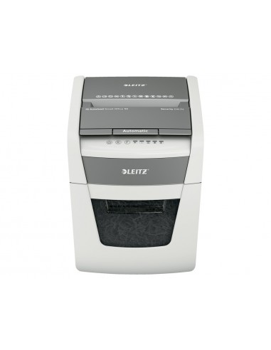 Destructora de documentos leitz iq auto+ office 50 capacidad de corte 50 hojas destruye grapas y clips