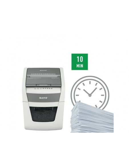 Destructora de documentos leitz iq auto+ office 50 capacidad de corte 50 hojas destruye grapas y clips Destructora de documentos leitz iq auto+ office 50 capacidad de corte 50 hojas destruye grapas y clips
