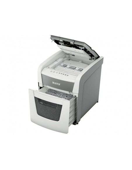 Destructora de documentos leitz iq auto+ office 50 capacidad de corte 50 hojas destruye grapas y clips Destructora de documentos leitz iq auto+ office 50 capacidad de corte 50 hojas destruye grapas y clips