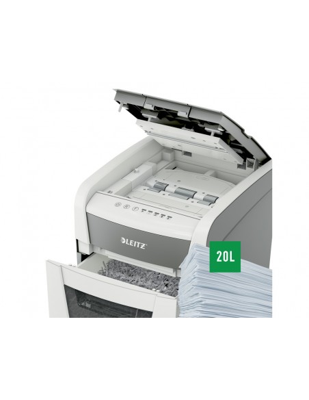 Destructora de documentos leitz iq auto+ office 50 capacidad de corte 50 hojas destruye grapas y clips Destructora de documentos leitz iq auto+ office 50 capacidad de corte 50 hojas destruye grapas y clips
