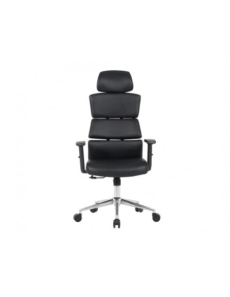 Silla q-connect direccion aurea similpiel alt max 1400 mm anc 520 mm prof 510 mm ruedas premium negro Silla q-connect direccion aurea similpiel alt max 1400 mm anc 520 mm prof 510 mm ruedas premium negro