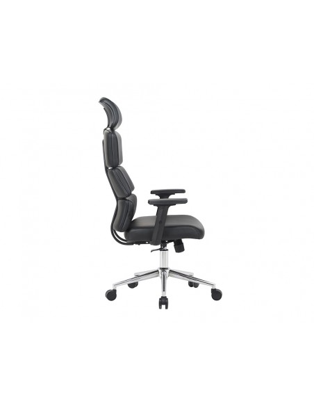 Silla q-connect direccion aurea similpiel alt max 1400 mm anc 520 mm prof 510 mm ruedas premium negro Silla q-connect direccion aurea similpiel alt max 1400 mm anc 520 mm prof 510 mm ruedas premium negro