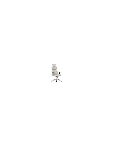 Silla q-connect direccion aurea similpiel alt max 1400 mm anc 520 mm prof 510 mm ruedas premium gris