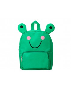 Mochila infantil imaginovo backpack buddies rana dos compartimentos poliester 280x90x200 mm