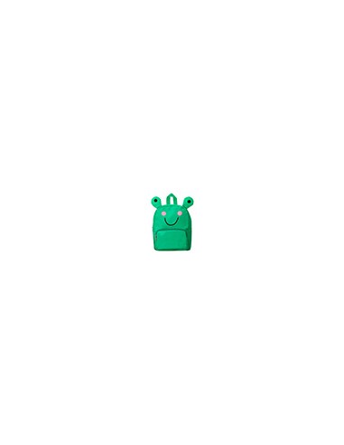 Mochila infantil imaginovo backpack buddies rana dos compartimentos poliester 280x90x200 mm