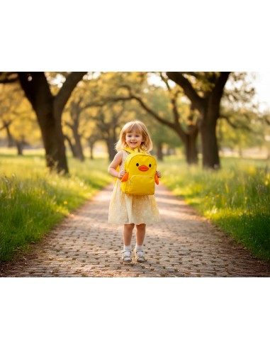 Mochila infantil imaginovo backpack buddies pollo amarillo dos compartimentos poliester 280x90x200 mm