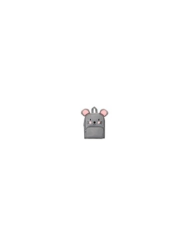 Mochila infantil imaginovo backpack buddies raton dos compartimentos poliester 280x90x200 mm