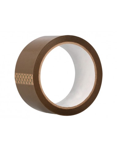 Cinta adhesiva q-connect polipropileno havana 132 mt x 50 mm para embalaje