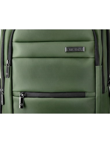 Mochila antartik volt 5 compartimentos color verde militar interior naranja 450x180x330 mm