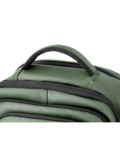 Mochila antartik volt 5 compartimentos color verde militar interior naranja 450x180x330 mm