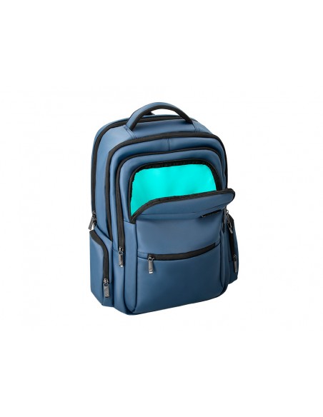 Mochila antartik volt 5 compartimentos color azul marino interior turquesa 450x180x330 mm Mochila antartik volt 5 compartimentos color azul marino interior turquesa 450x180x330 mm