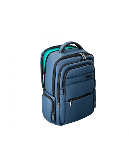 Mochila antartik volt 5 compartimentos color azul marino interior turquesa 450x180x330 mm Mochila antartik volt 5 compartimentos color azul marino interior turquesa 450x180x330 mm