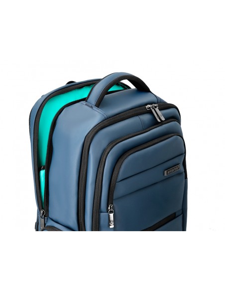 Mochila antartik volt 5 compartimentos color azul marino interior turquesa 450x180x330 mm Mochila antartik volt 5 compartimentos color azul marino interior turquesa 450x180x330 mm
