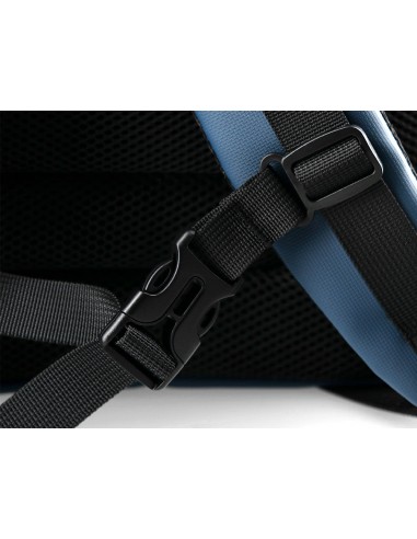 Mochila antartik volt 5 compartimentos color azul marino interior turquesa 450x180x330 mm
