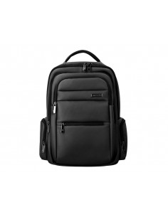 Mochila antartik volt 5 compartimentos color negro interior rojo 450x180x330 mm