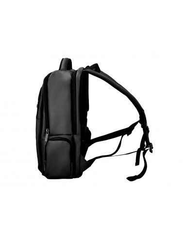 Mochila antartik volt 5 compartimentos color negro interior rojo 450x180x330 mm