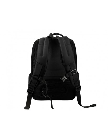 Mochila antartik volt 5 compartimentos color negro interior rojo 450x180x330 mm