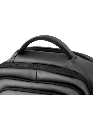 Mochila antartik volt 5 compartimentos color negro interior rojo 450x180x330 mm