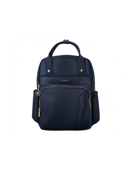 Mochila antartik nova 4 compartimentos color azul marino 410x180x320 mm