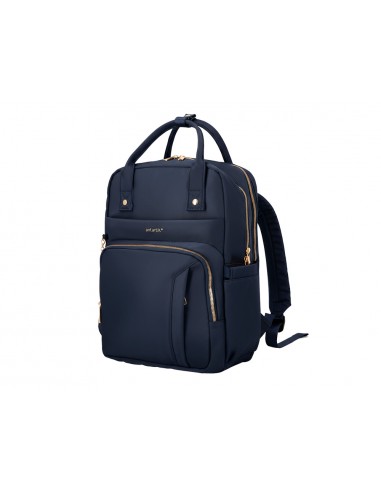Mochila antartik nova 4 compartimentos color azul marino 410x180x320 mm