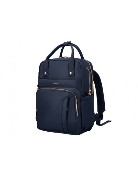 Mochila antartik nova 4 compartimentos color azul marino 410x180x320 mm