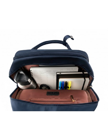 Mochila antartik nova 4 compartimentos color azul marino 410x180x320 mm