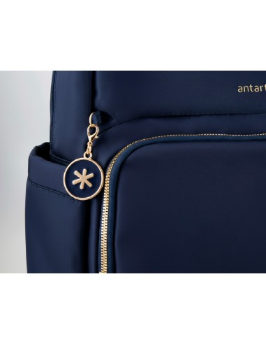 Mochila antartik nova 4 compartimentos color azul marino 410x180x320 mm