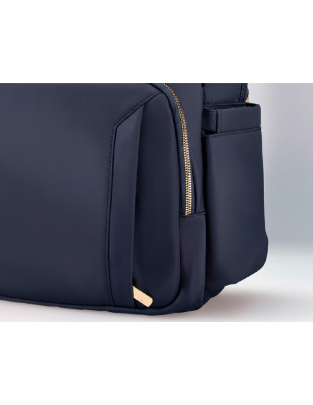Mochila antartik nova 4 compartimentos color azul marino 410x180x320 mm