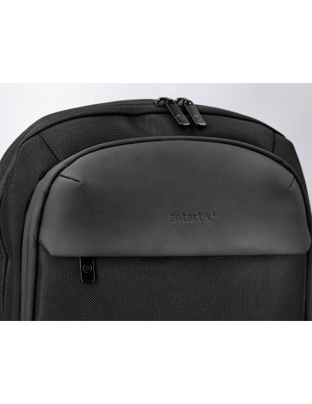 Mochila antartik slim 3 compartimentos color negro 450x150x330 mm