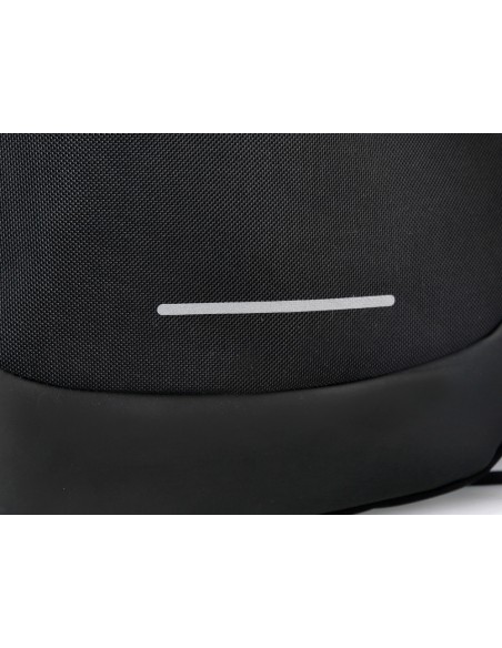 Mochila antartik slim 3 compartimentos color negro 450x150x330 mm