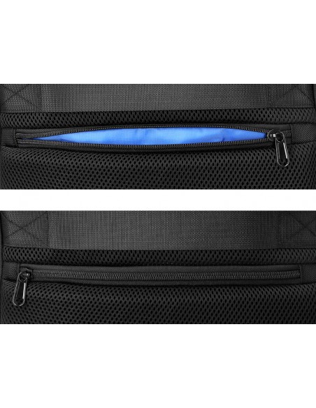 Mochila antartik slim 3 compartimentos color negro 450x150x330 mm
