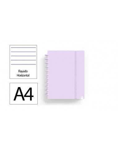 Cuaderno ingeniox foam a4 80h rayado horizontal...