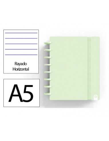 Cuaderno ingeniox foam a5 80h rayado horizontal...