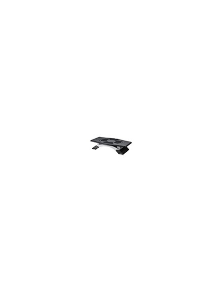 Soporte q-connect para monitor con plataforma giratoria ajustable dos alturas 411x287x99 mm