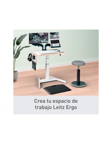 Organizador escritorio leitz ergo anclaje con soporte para portatil 420x250 mm
