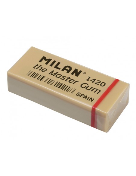Goma de borrar milan 1420 master gum caja de 5 unidades