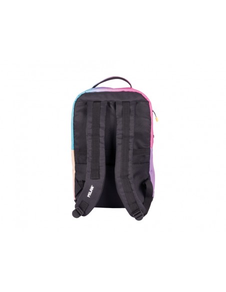 Mochila milan coleccion sunset 5 cremalleras 25 l negro 454x280x200 mm Mochila milan coleccion sunset 5 cremalleras 25 l negro 454x280x200 mm