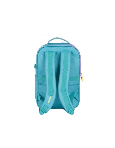 Mochila milan coleccion sunset 5 cremalleras 25 l turquesa 454x280x200 mm