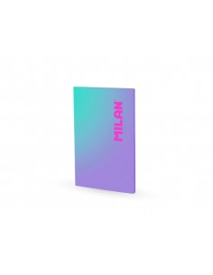 Libreta encolada milan coleccion sunset din a4 48 hojas 95 gr cuadricula 5mm lila
