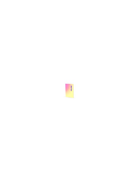 Libreta encolada milan coleccion sunset din a4 48 hojas 95 gr cuadricula 5mm amarillo