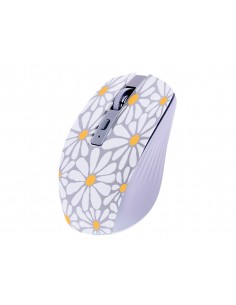 Raton tnb inalambrico flores optico 1600 dpi bluetooth usb a