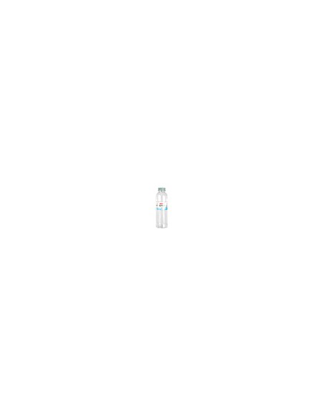 Botella portaliquidos plasticforte rio plastico reciclable 100% transparente 550 ml