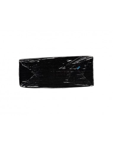Servilleta pronappe celulosa micro grofada 20x20 cm 2 capas color negro paquete de 50 unidades