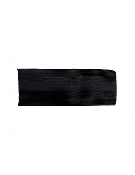 Servilleta pronappe celulosa micro grofada 20x20 cm 2 capas color negro paquete de 50 unidades