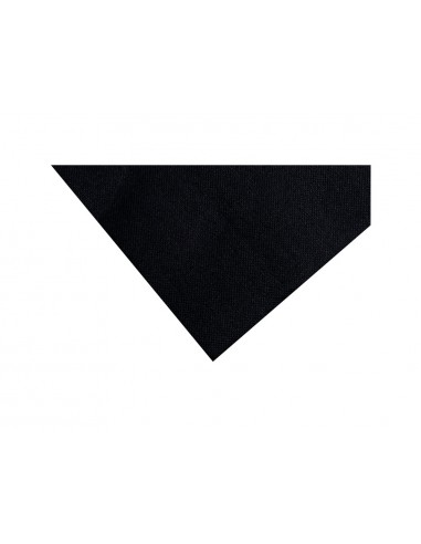 Servilleta pronappe celulosa micro grofada 20x20 cm 2 capas color negro paquete de 50 unidades