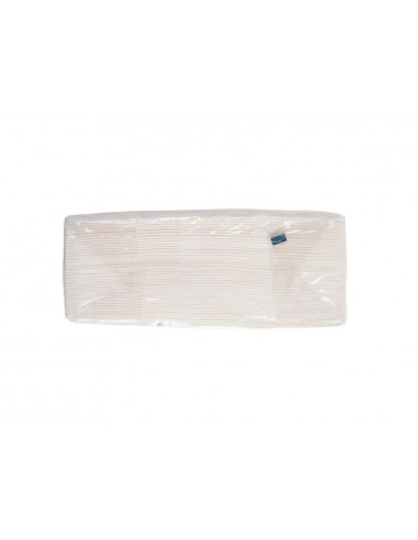 Servilleta pronappe celulosa micro grofada 20x20 cm 2 capas color blanco paquete de 50 unidades