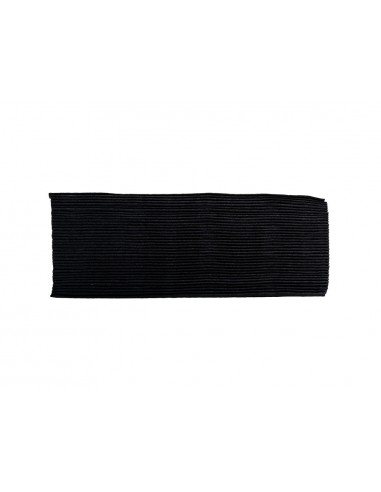 Servilleta pronappe celulosa micro grofada 38x38 cm 2 capas color negro paquete de 40 unidades