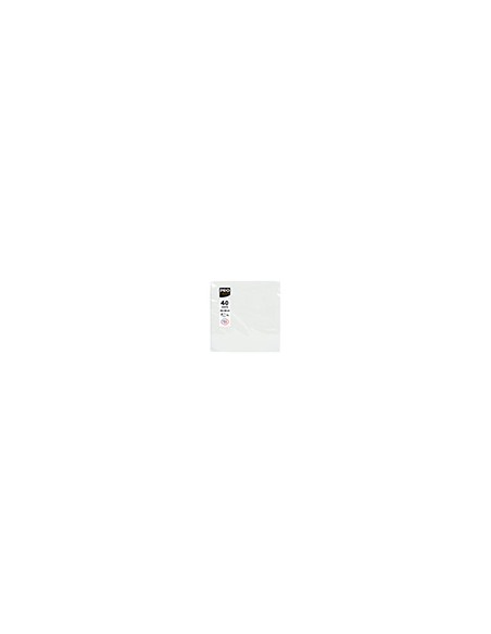 Servilleta pronappe celulosa micro grofada 38x38 cm 2 capas color blanco paquete de 40 unidades
